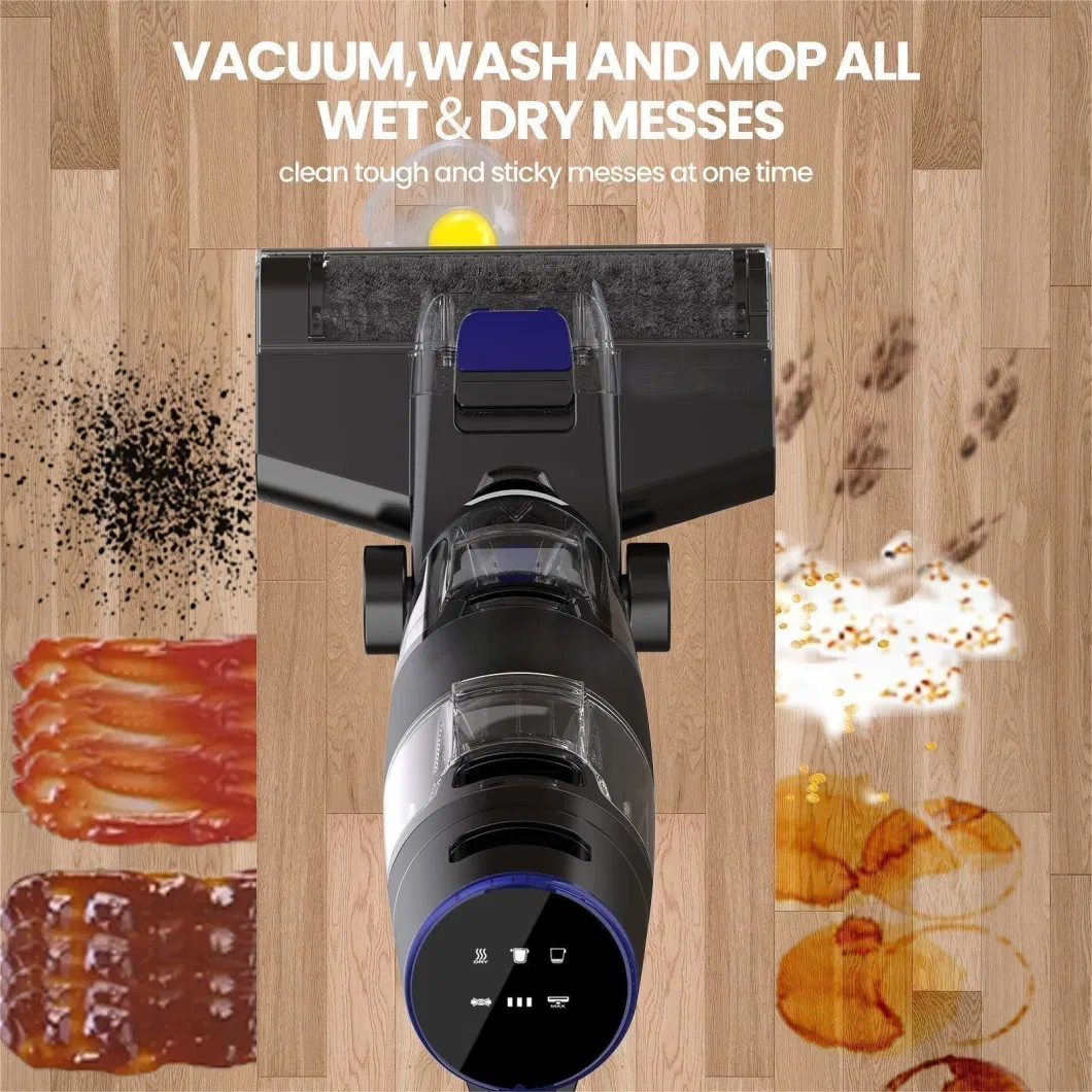 Powerful Multi Large Capacity Dirt Tank Cordless Wet-Dry Vacuum Cleaner