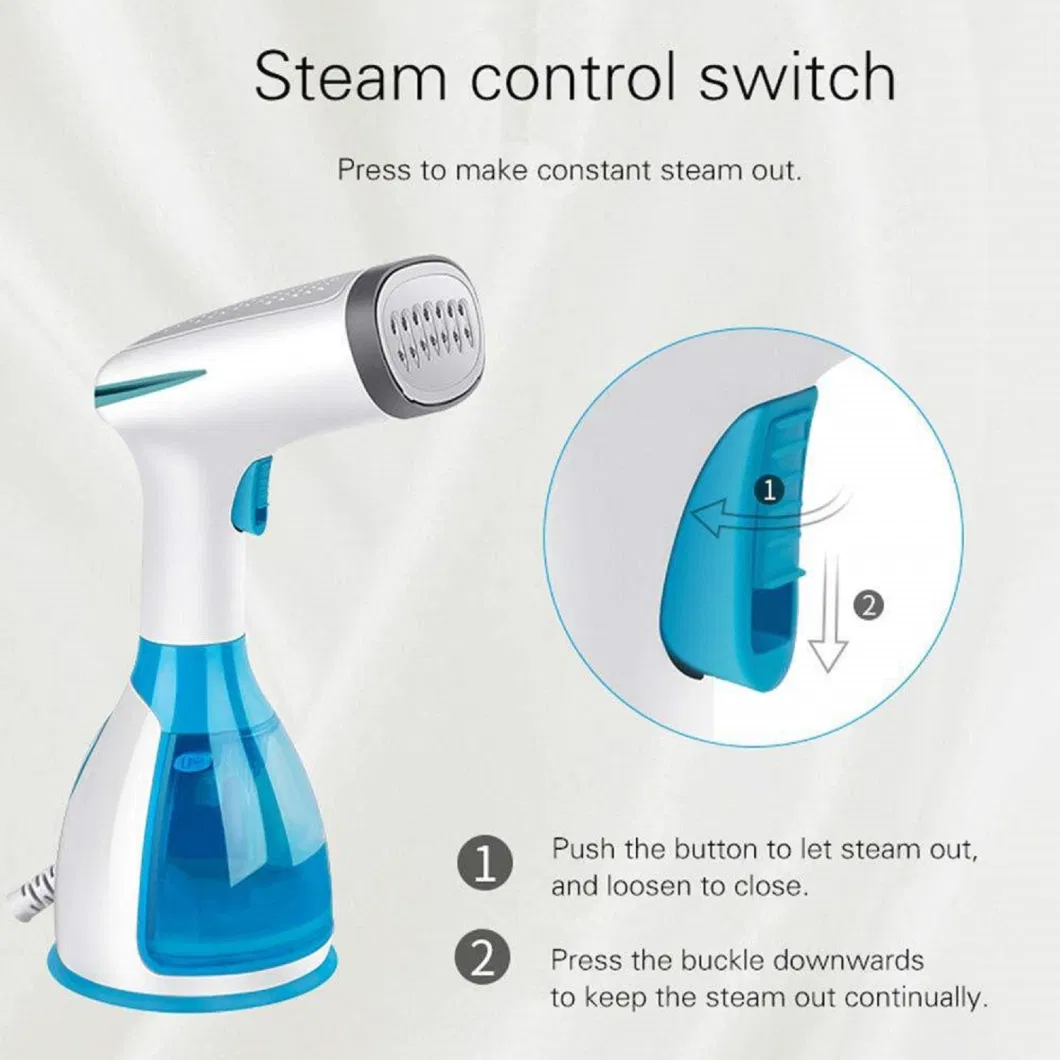 Automatic Fast Heat-up 280ml Water Tank Capacity Garment Steamer for Home