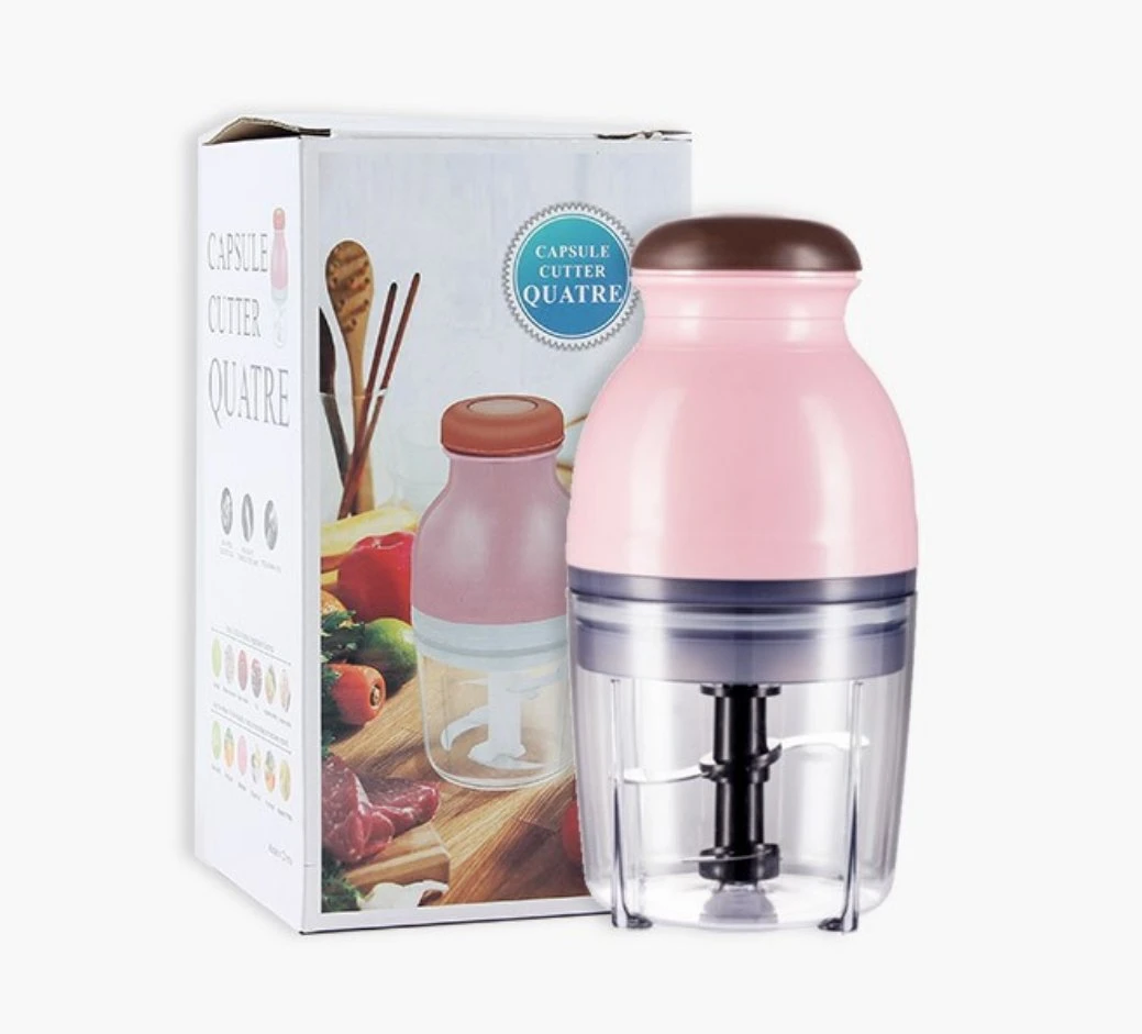 Portable Mini Blender Multifunction Kitchen Home Baby Food Blender Small Mini Electric Blender Mini Fruit Juicer Capsule Cutter Quatre Food Processor Blender