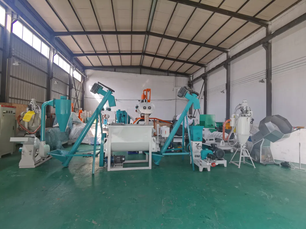 Big Capacity Food Extruder Fish Fish Fish Food Pellet Extruder Feeds Machine Line