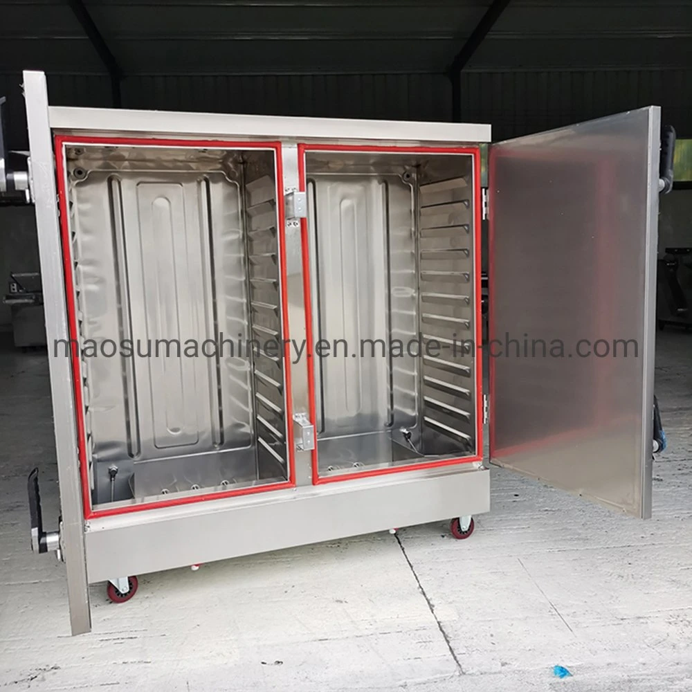 Industrial Food Steamer / Commercial Rice Steamer Steaming Cabitnet Automatic Manufacturer