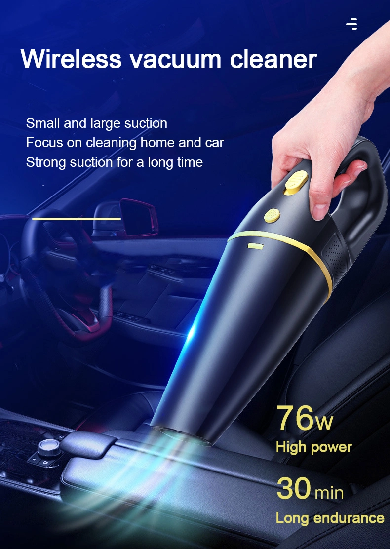 Hot Selling Portable Cordless Handheld Handy Rechargeable Vacuum Cleaner