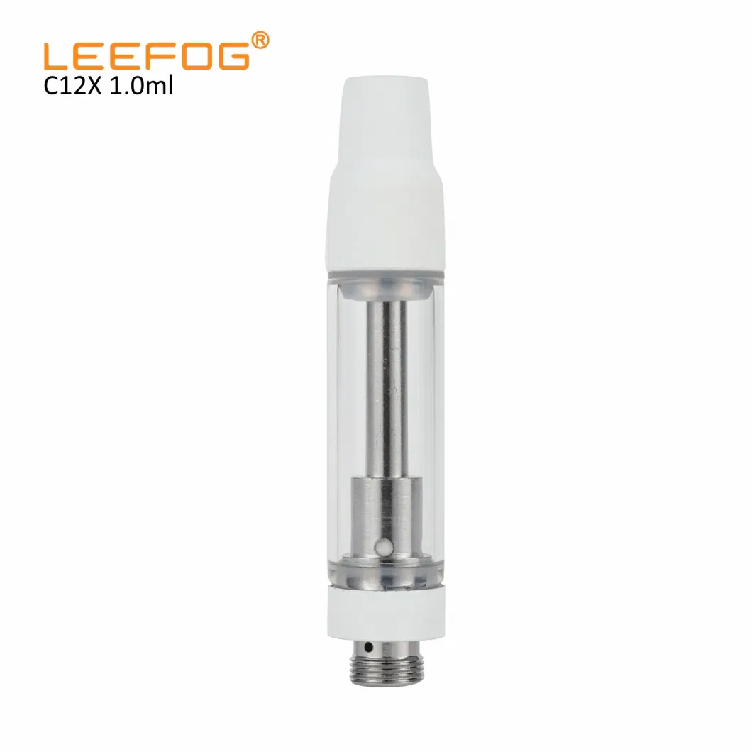 Alibaba 1688 Vape Wholesale Leefog 0.5ml 1ml Empty Wape Cartridge 510 Thread Battery Vaporizer (C12X)