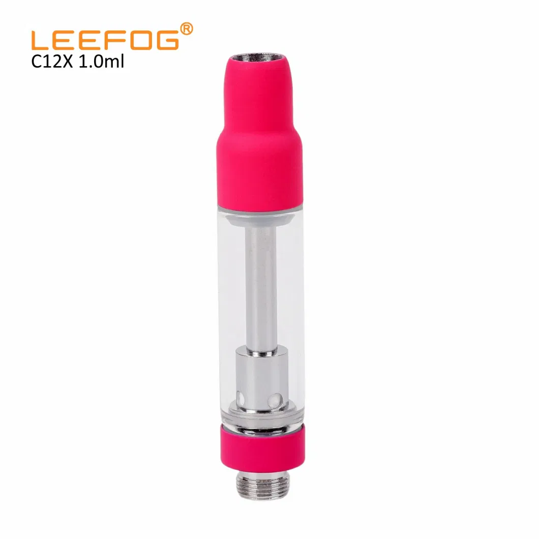 Alibaba 1688 Vape Wholesale Leefog 0.5ml 1ml Empty Wape Cartridge 510 Thread Battery Vaporizer (C12X)