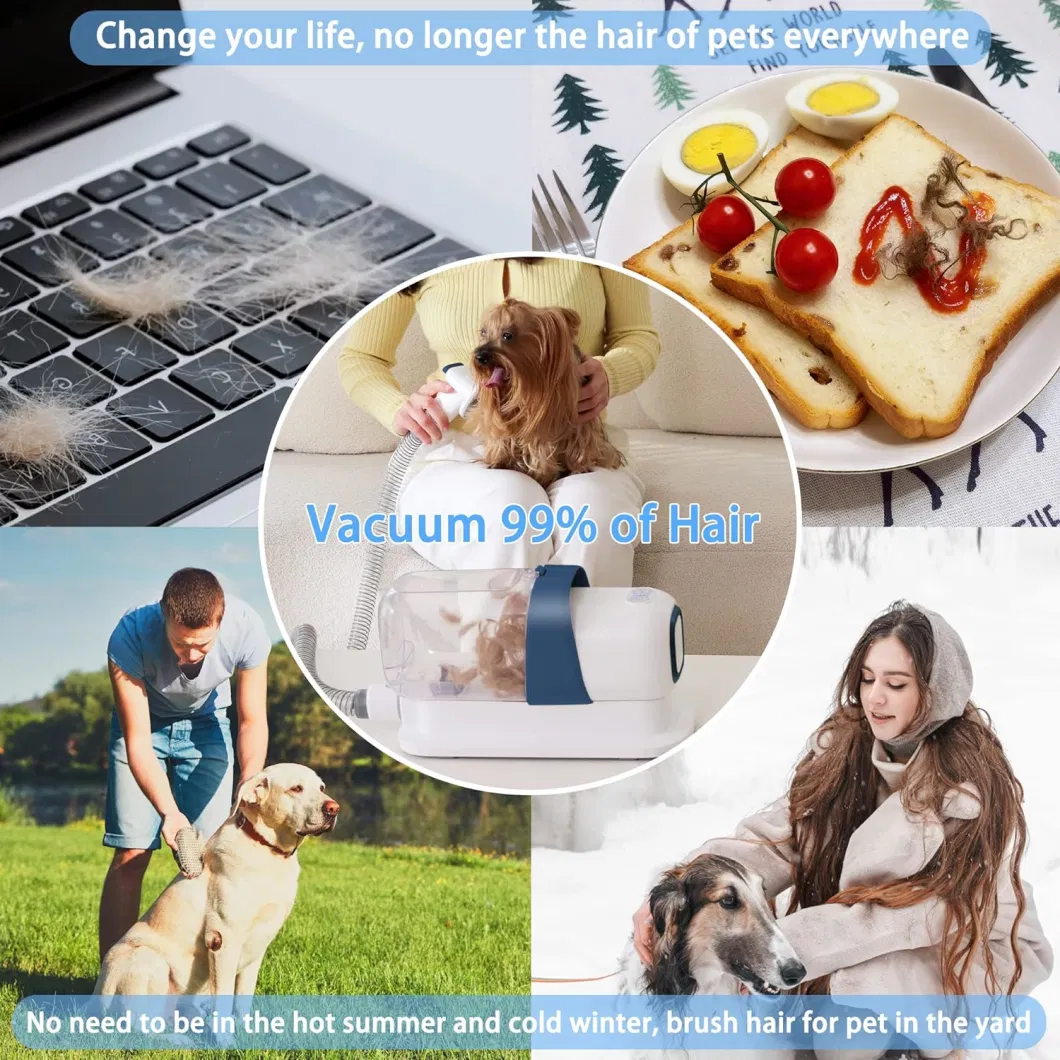 Pet Grooming Vacuum Cleaner Dog Comb Vacuum Attachment