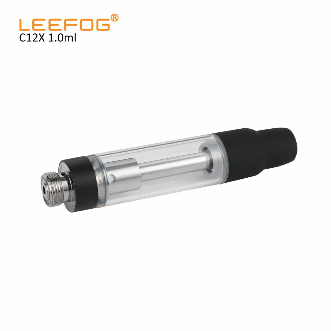 Alibaba 1688 Vape Wholesale Leefog 0.5ml 1ml Empty Wape Cartridge 510 Thread Battery Vaporizer (C12X)