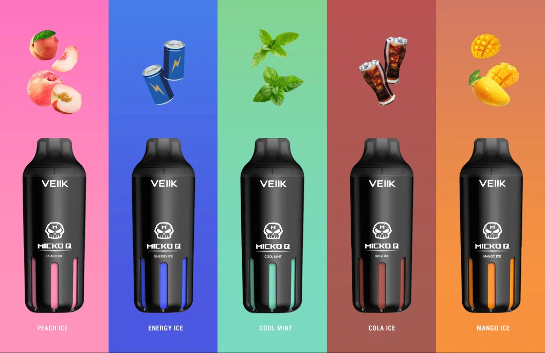 Original Disposable Vape Veiik Micko Q 5500puffs Vaporizer for Wholesale