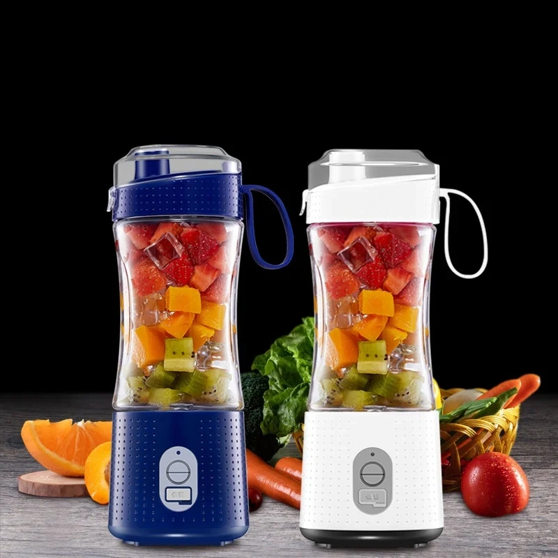 High Speed Portable Wireless Electric Mini Handheld Juicers 380ml Juicer Blender