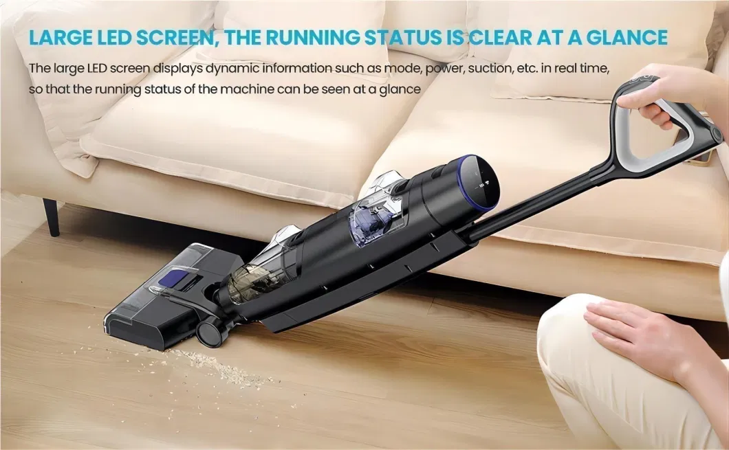 Powerful Multi Large Capacity Dirt Tank Cordless Wet-Dry Vacuum Cleaner