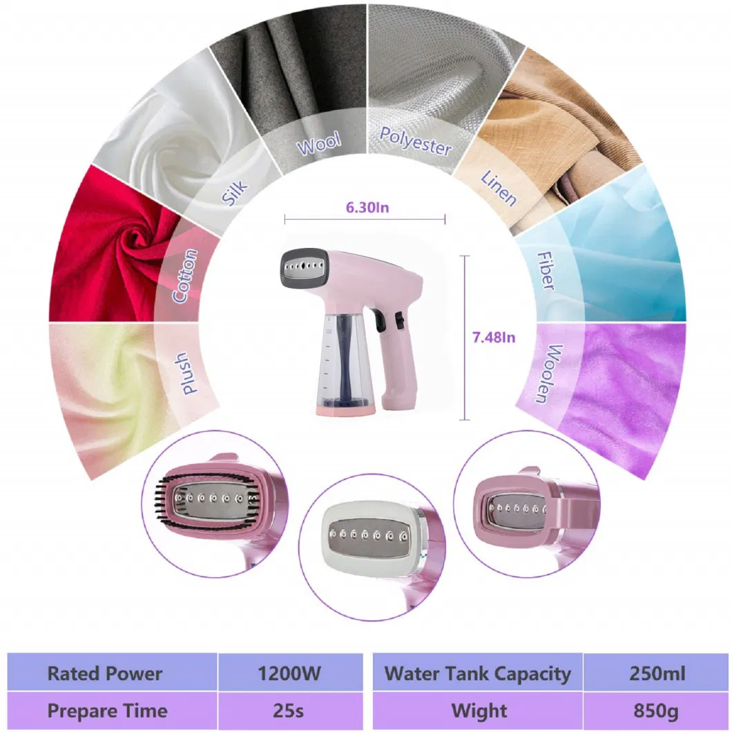 High Quality Professional Mini Travel Foldable Garment Clothes Steamer