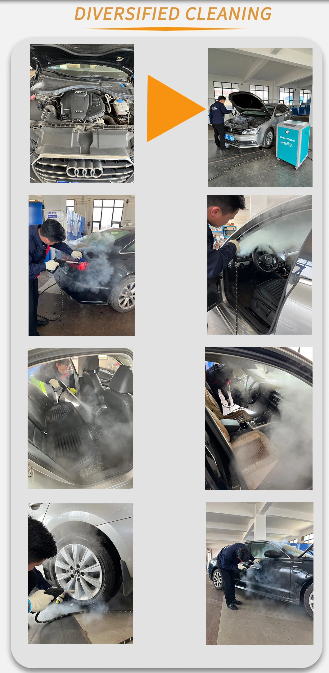 Best Cleaning Machine Car Steamer Upholstery Cleaning Machine for Car