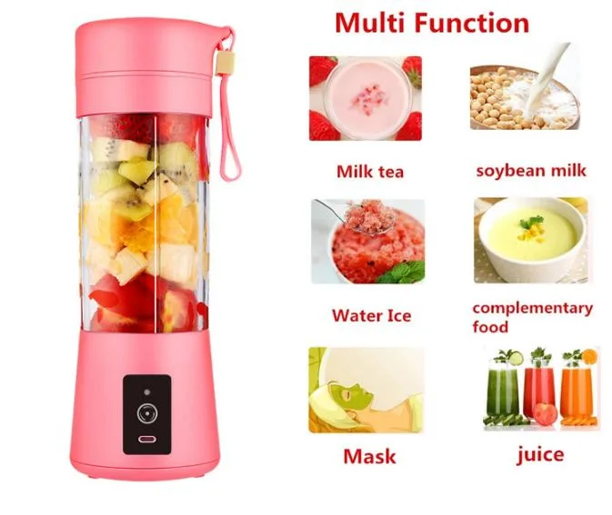 Portable Electric Juicer Cup Mini Mini Fruit Machine Blender