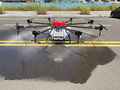 Export Large Volume 10 Kg Payload Power Agriculture Spray Uav 10 Litre Agriculture Spraying Drone Price 4 Nozzles Remote Control Agricultural Drone with GPS