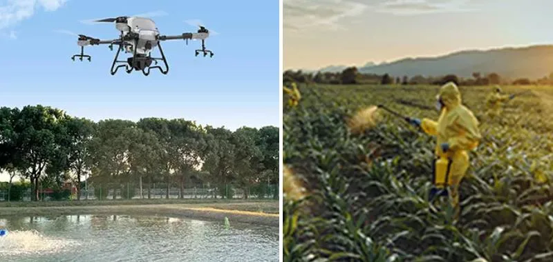 30L Professional IP67 Washable Agriculture Spray Pesticide Drone Herbicide Sprayer for Seed Fertilizer Fish Food Spreading