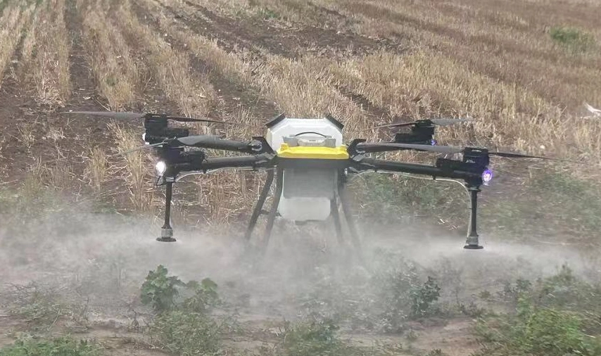 Joyance New 4-Axis Spray Agriculture Drone W/10L Spraying Pump System Waterproof Body Drone Agriculture Integrated Power System