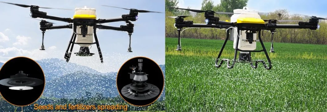 Joyance New 4-Axis Spray Agriculture Drone W/10L Spraying Pump System Waterproof Body Drone Agriculture Integrated Power System