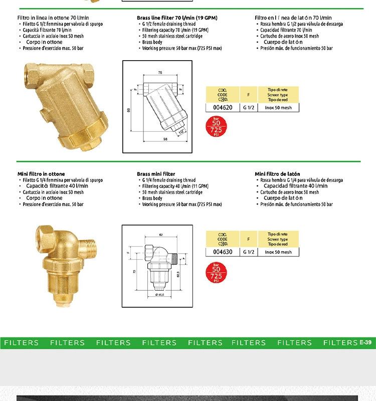 Farm System Agricultural Plastic Drip Irrigation Filter for Irrigation System