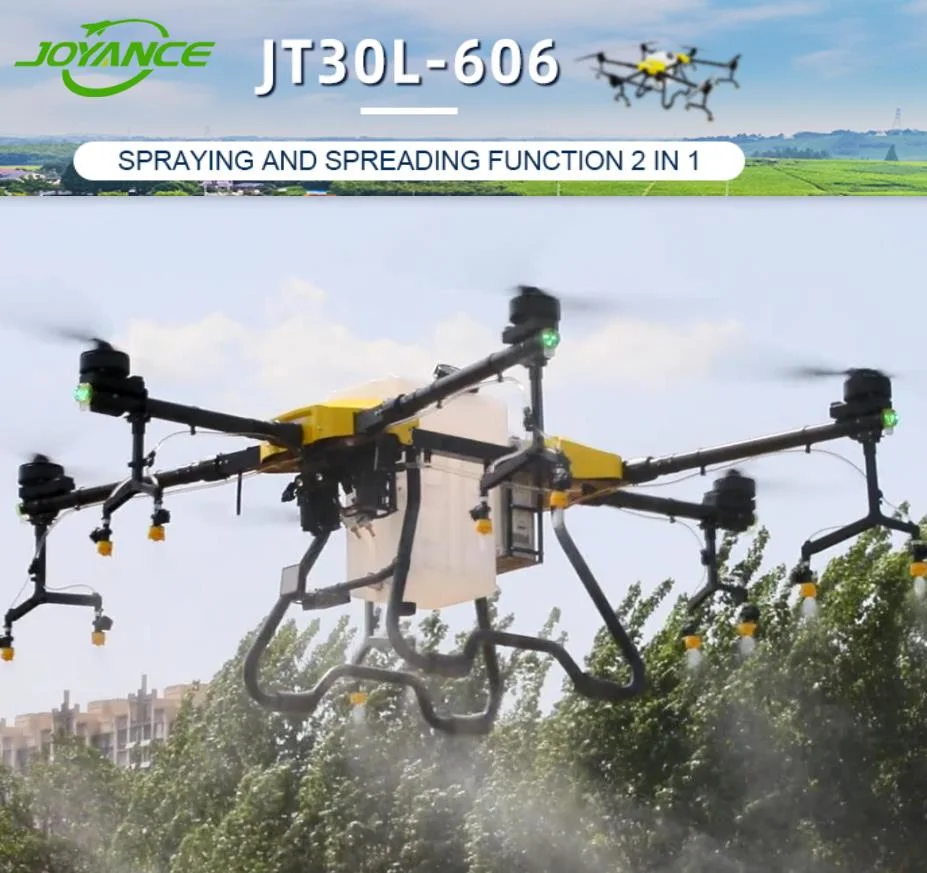 18ha/Hr High Work Efficiency Herbicides and Pesticides Fumigation Spraying for Crops and Fruit Trees Strong and Durable Agricultural Sprayer Drones