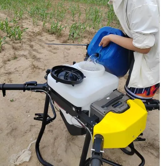 Big Dron Agr&iacute; Cola Con Sistema De Extensi&oacute; N, Drone Cuadric&oacute; Ptero Con Pulverizador, Agricultura, Dji T40