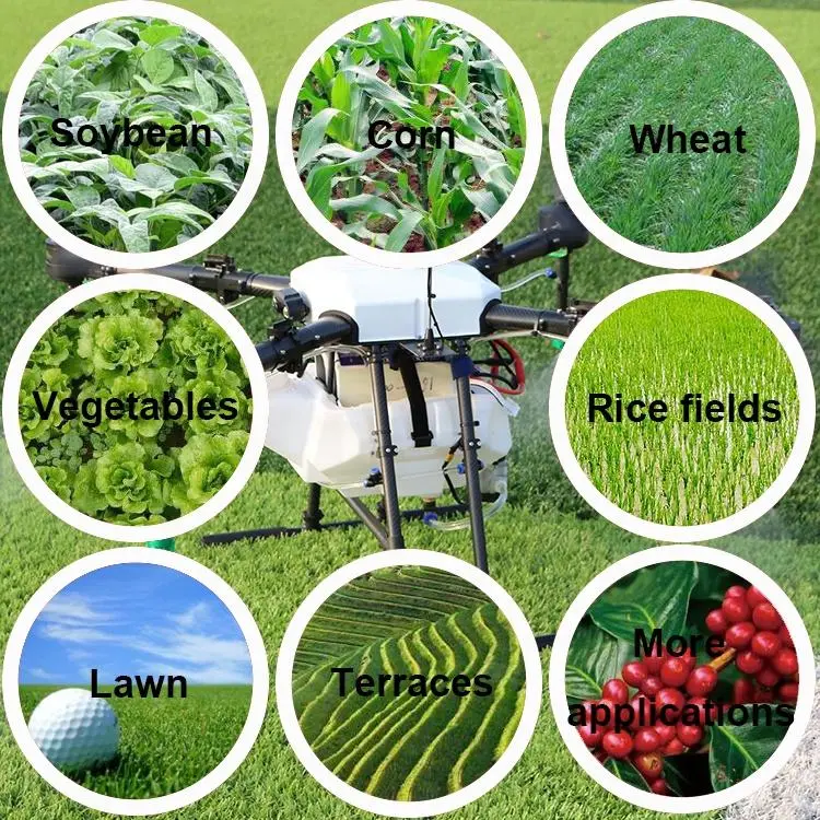 Replaceable Tank Agriculture Sprayer Drone Spraying Uav Crop Spraying Uav Drone Paddy Fields Spraying Uav Unmanned Drone