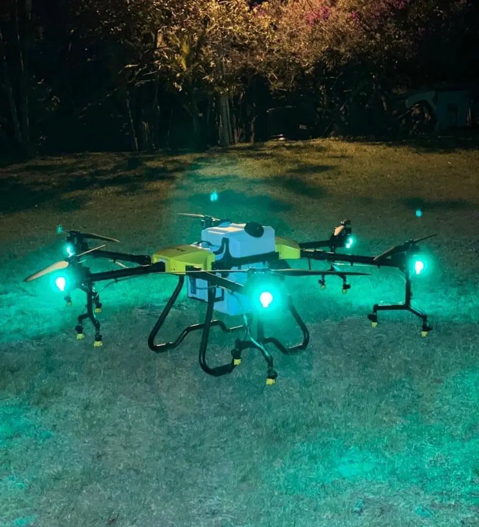 Agriculture Sprayer Professional Drone with Front Fpv Camera and GPS Suitable for Large Farm Use Pesticides Spraying and Seed Fertilizer Spreading