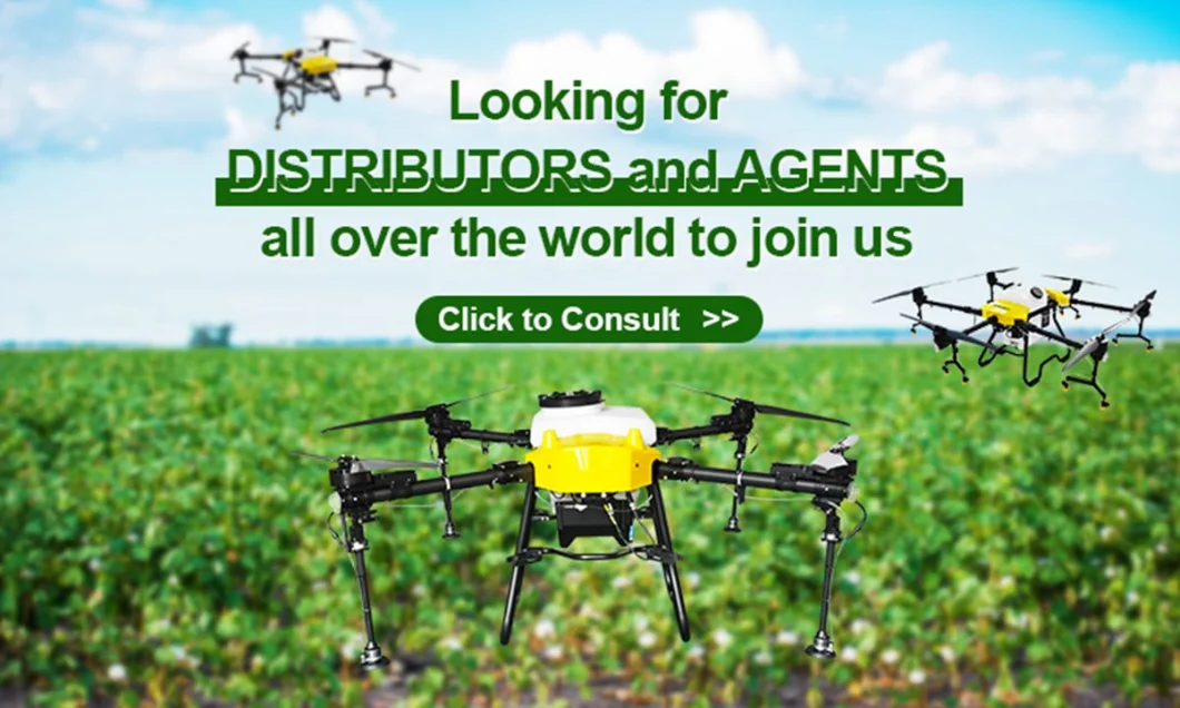 Factory Supply Farm Spraying Insecticides, Pesticides, Liquid Fertilizers Plant Protection Sprayer Uav Spray Disinfection Sprayer Drone Agras T40 40liter