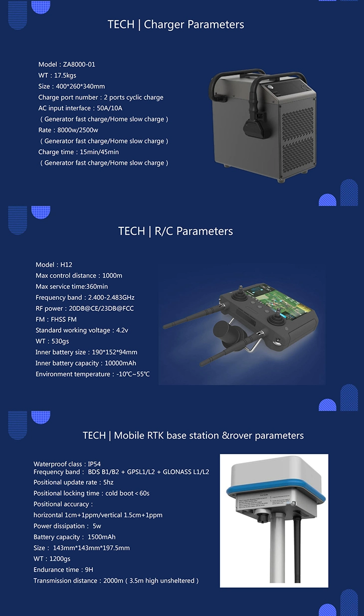 Unid Drone Fertilizer Sprayer Cost for Agriculture Price