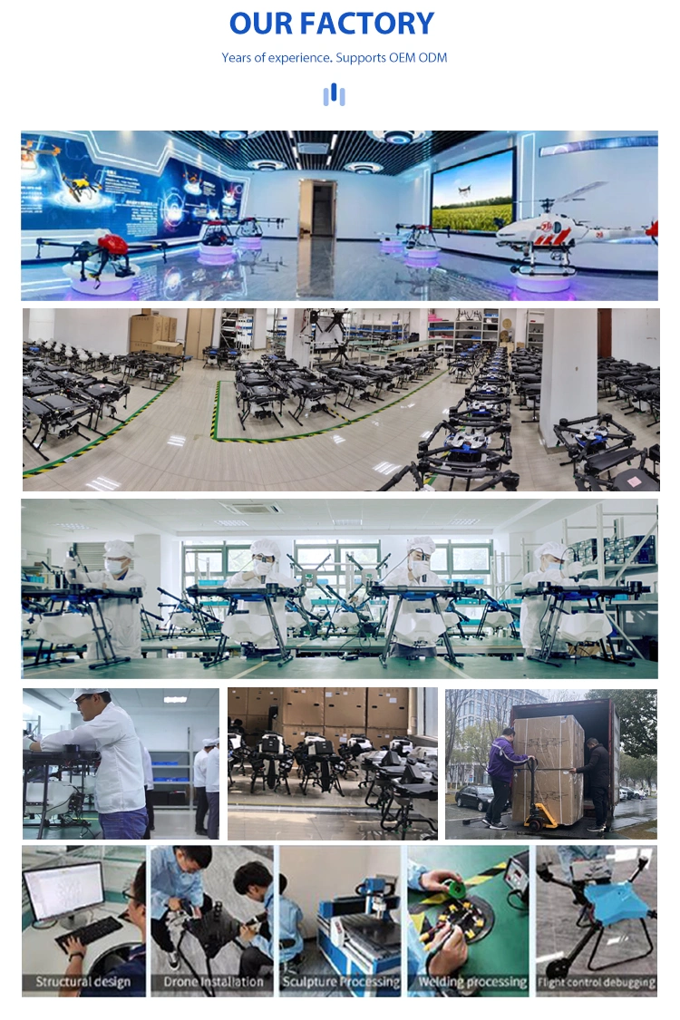 T30 Large Capacity Farm Big Agriculture Dron Fumigation Aircraft 30L Garden Crop Tree Herbicide Pesticide Spraying Spread Sow Drones Drone Citrus Sprayer Price