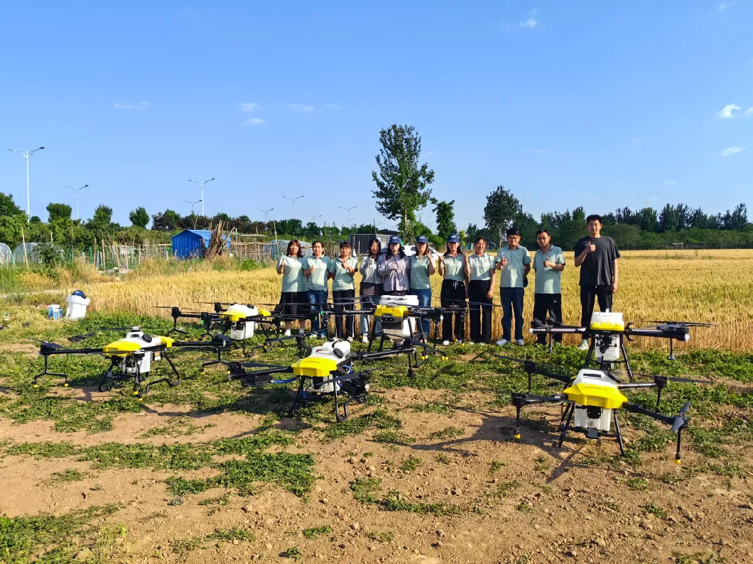 Big Dron Agr&iacute; Cola Con Sistema De Extensi&oacute; N, Drone Cuadric&oacute; Ptero Con Pulverizador, Agricultura, Dji T40