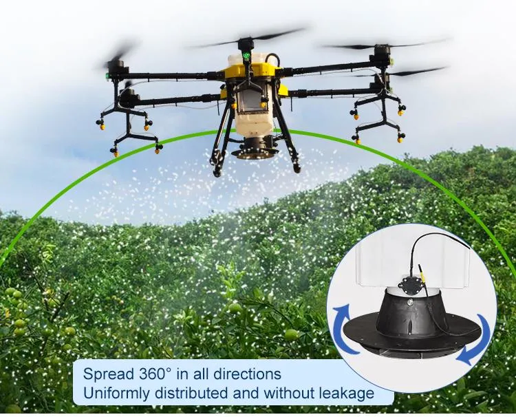 Joyance Precision Agricultural Fumigator Dron Large Capacity Dron Sprayer Agro Drones Manufacturer Pesticide Fumigation Fertilizer Spreader Drone Jt40 Jt30 Jt20