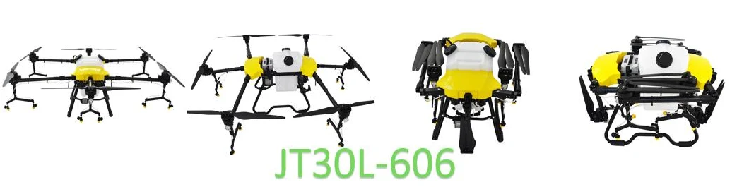 Joyance Jt30 Solid Fertilizer Spreading Liquid Pesticide Spraying Fly GPS 30liters 6-Axis Agricultural Sprayer Drone Farm Spraying with High-Pressure Nozzles