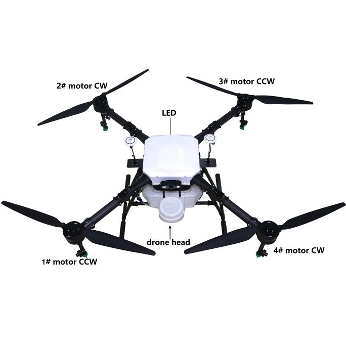 10L Radar Uav Drone Crop Sprayer with Long Distance