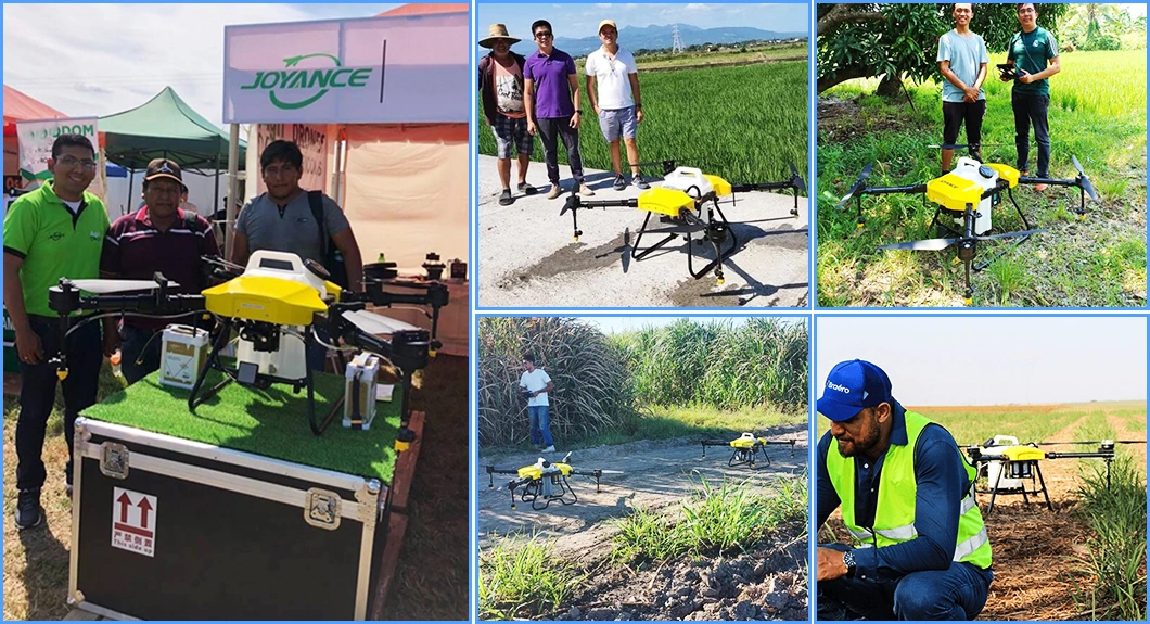 16L Agricultural Fumigation Spraying Drones for Paddy Fields