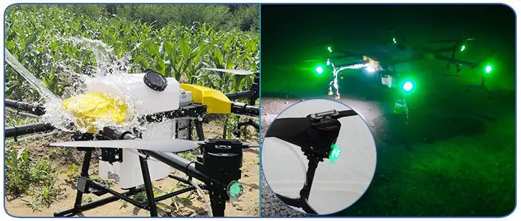 16L Work Stability Agricultural Machine Crop Dusting Spraying Drone Work for Paddy Fileds