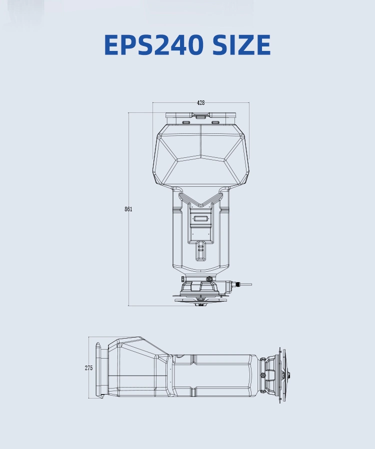 EPS240 Plant Protect Drone Mounted Sprayer Corn Seed Planting Spreader 40L Tank