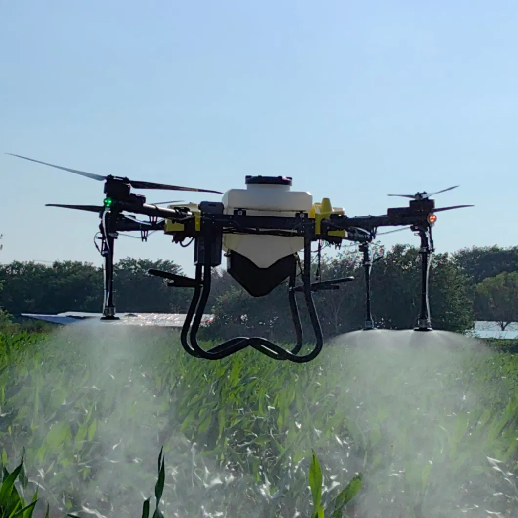 Big Dron Agr&iacute; Cola Con Sistema De Extensi&oacute; N, Drone Cuadric&oacute; Ptero Con Pulverizador, Agricultura, Dji T40