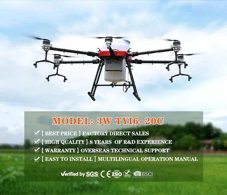 New 6axis 20kg 20L 30kg 30L K++ V5+ X7+ PRO LED Light Fpv Camera Drone Agricultural Drone Sprayer Drone