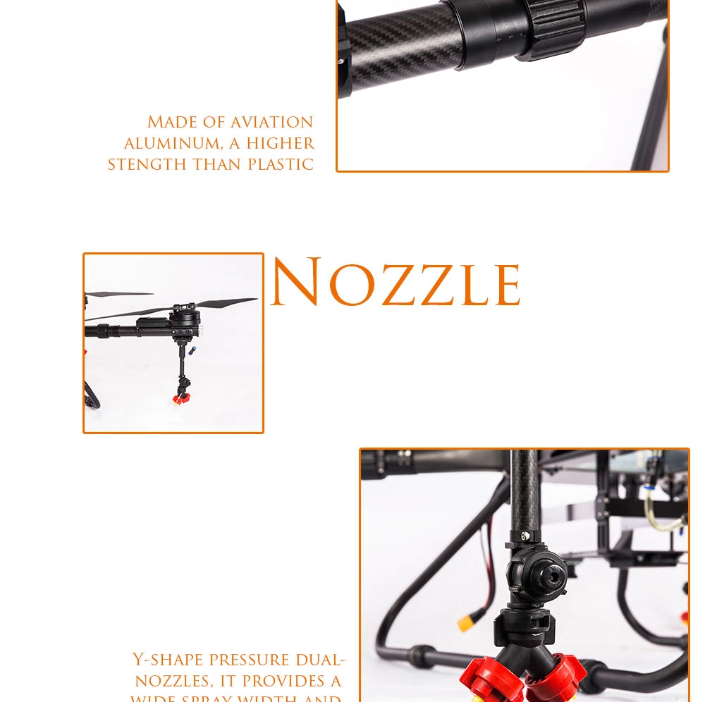 Six-Axis Agricultural Uav Spray Long Flight Time 30L Water Tank Surround Folding Frame Spraying Drone