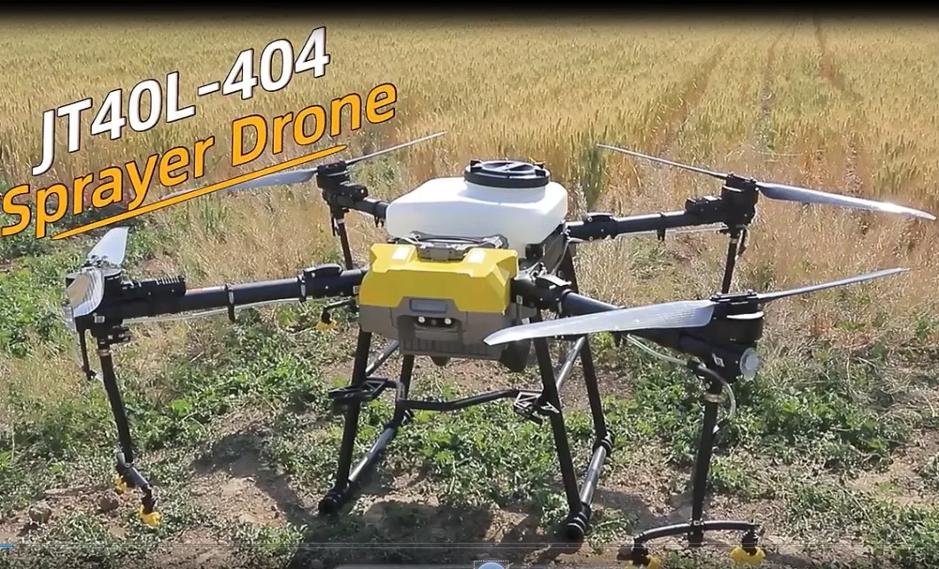 40kg Terrain Following Drone for Agricultural Spraying, Powder Dust Sprayer for Mango China Companies