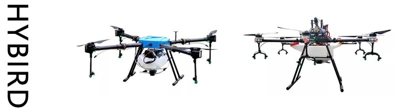 Heavy Lift Drone Sprayer 16L 60L Gasoline Powered Hybrid Drone for Agriculture