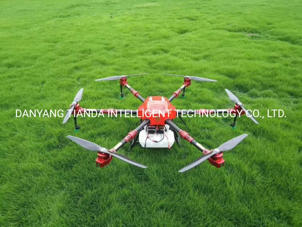 Agricultural Plant Protection Drone Flying Sprayer Crop-Dusting Drones GPS Intelligent Aviation Pesticide Uav