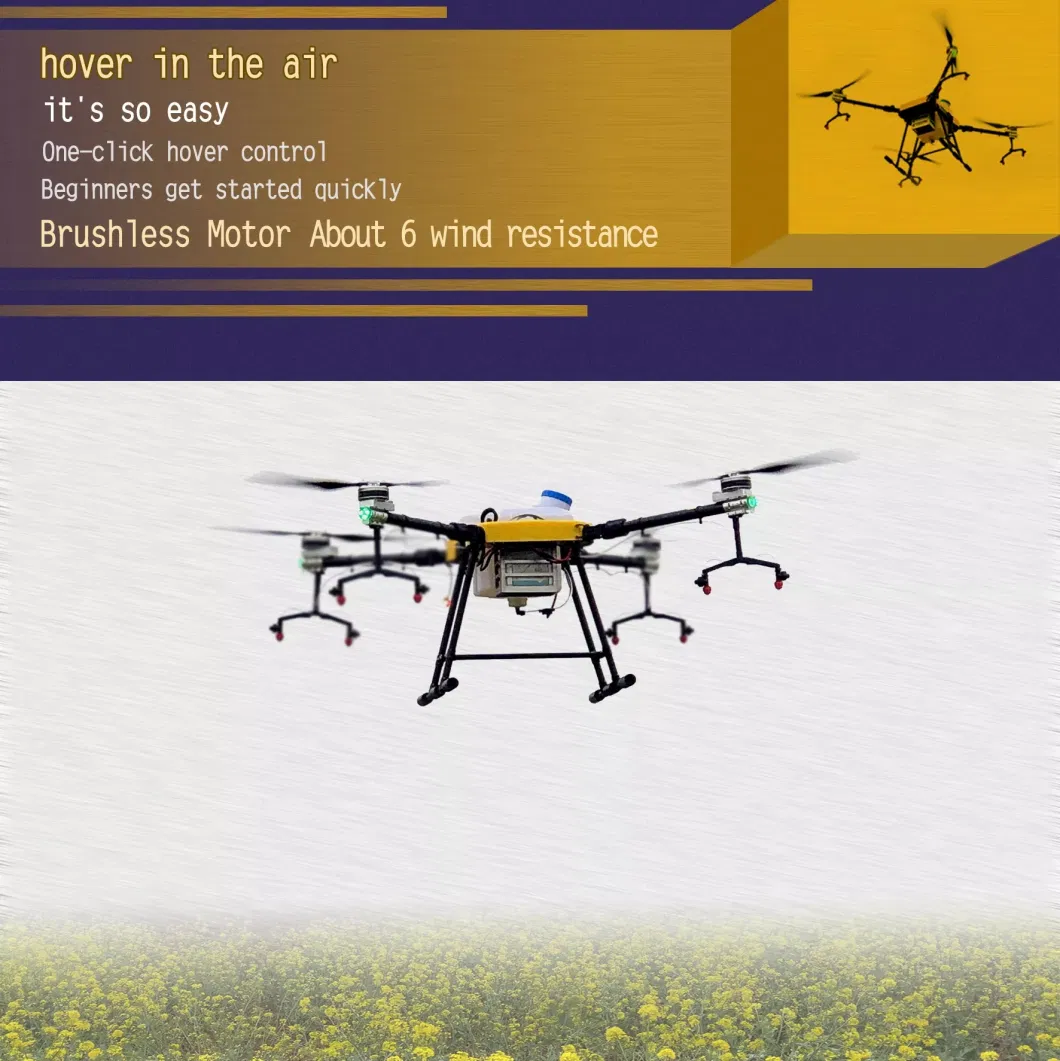 17L 4 Axis K++ GPS Agri Drone Sprayer Drone Pertanian Frame Pesticide Seeds Spreader Sowing Agricultural Drone