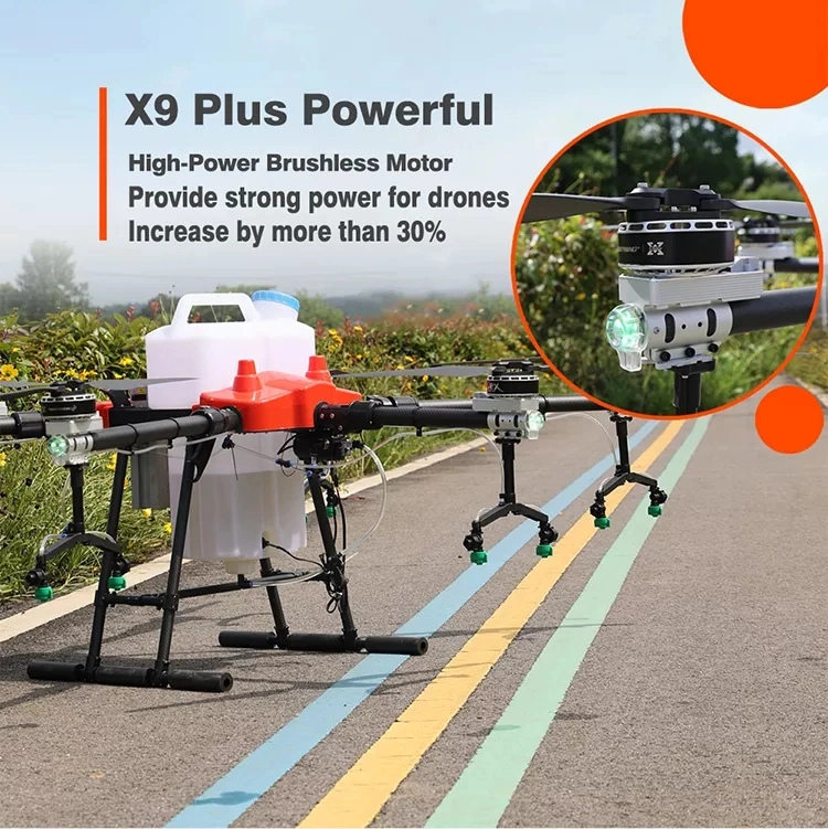 New 6axis 20kg 20L 30kg 30L K++ V5+ X7+ PRO LED Light Fpv Camera Drone Agricultural Drone Sprayer Drone