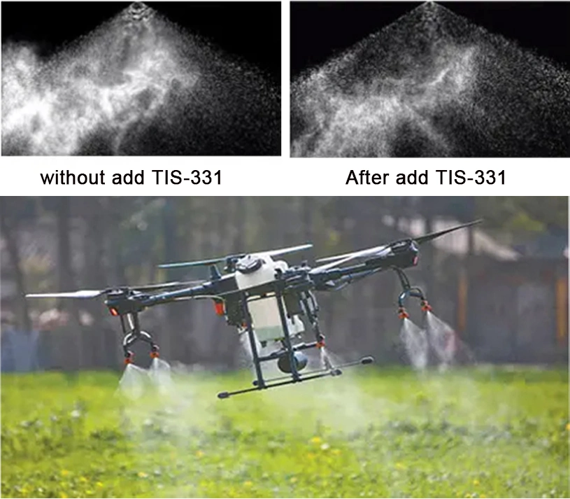 Agricultrual Anti-Drift Adjuvant for Drone Spray Methylate Seed Oil Agent Drift Control Tis-331