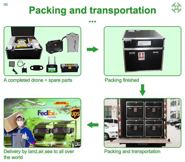 Jt30L-606 Agricultural Crop Spraying Drone 30lt Fertilizer Spraying Drone with Atomizing Nozzles