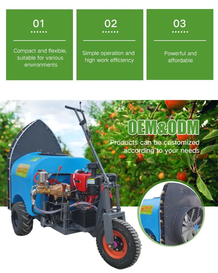 Agricultural Power Sprayer Hand Type Spraying 350 Liter Drone Sprayer