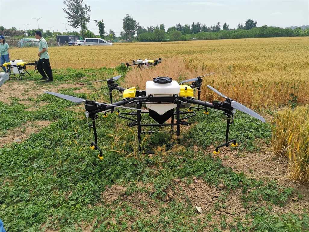 Joyance 40L Pesticide Fumigating and Fertilizer Spreading Drone for Vegetables Trees Crops