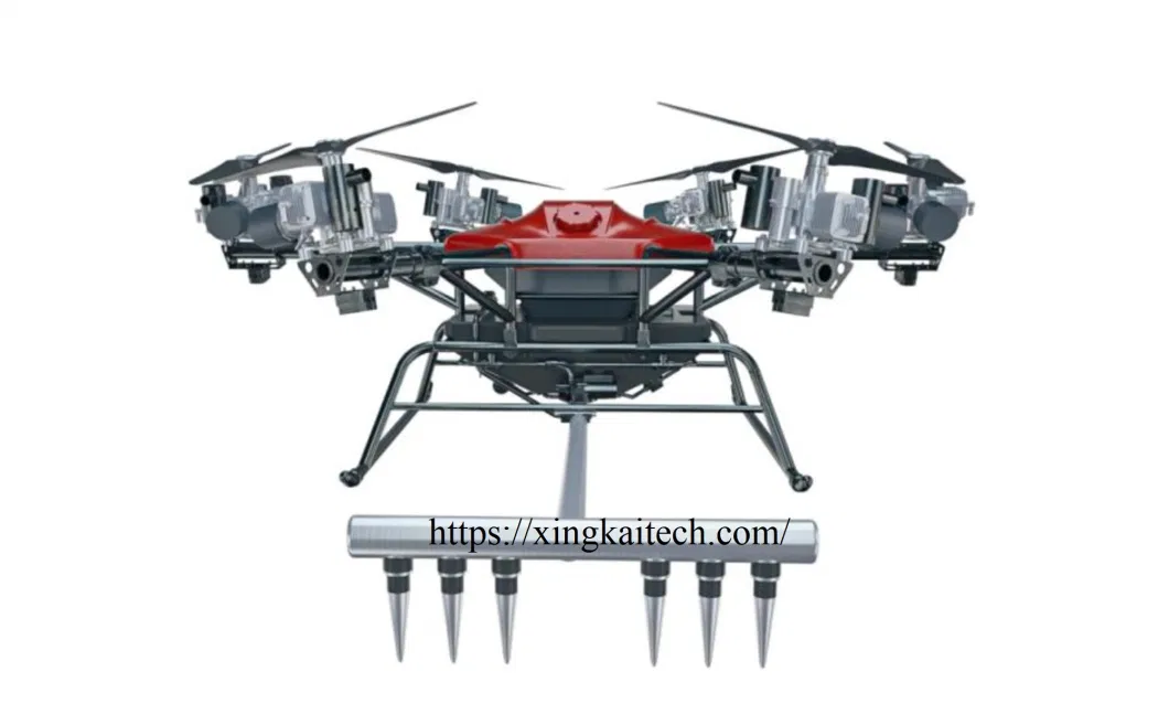 Drone Factory Vertical Jet 10X Optical Zoom HD Visible Light 640 Infrared with Temperature Measurement Aluminum Alloy Firefighting Drone