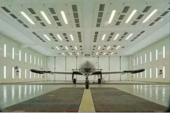 Industry Spray Booth CE Project in Military Aircraft Factory