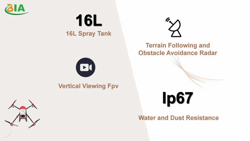 Crop Protection Pesticide Spraying Agricultural Drone for Agriculture Farm Use Uav